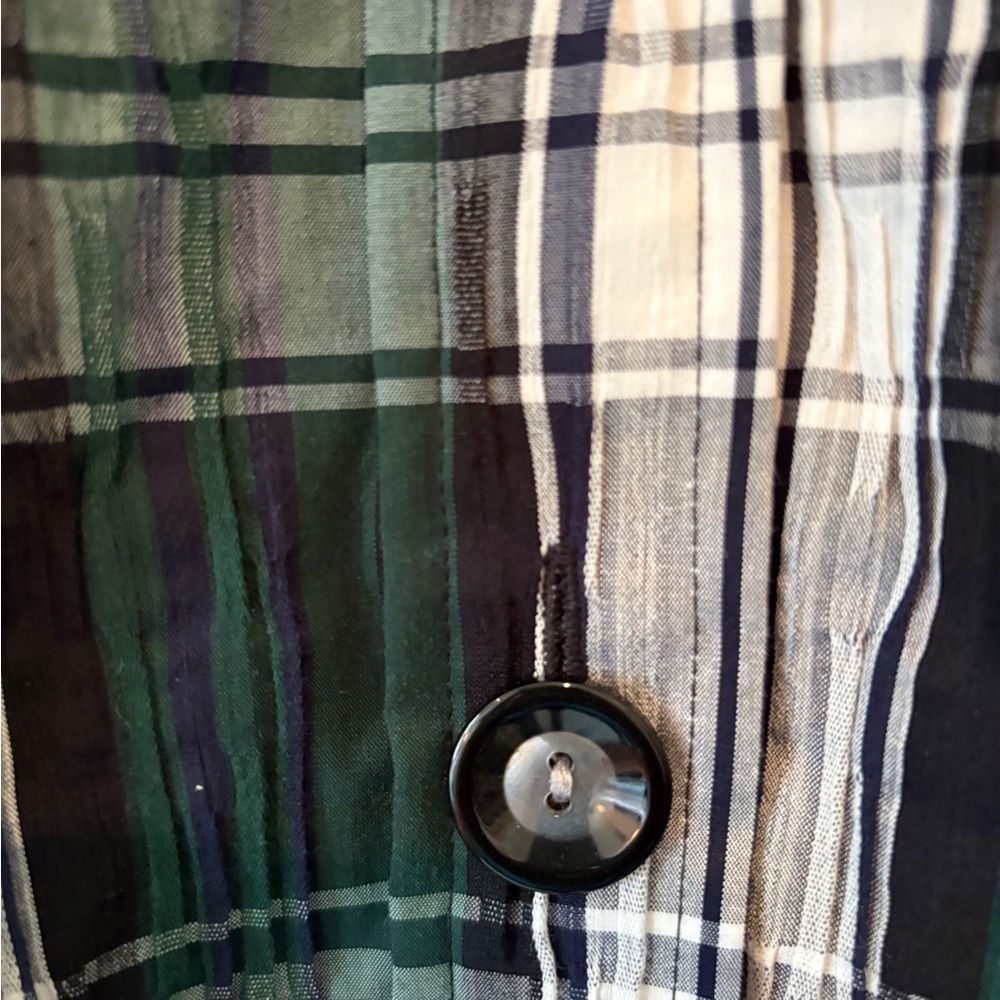 Pendleton Petite Plaid Button Down Crinkle Coasta… - image 7